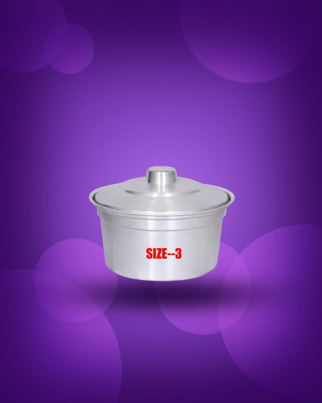 ANCHOR ALUMINUM COOKING POT SIZE- 3