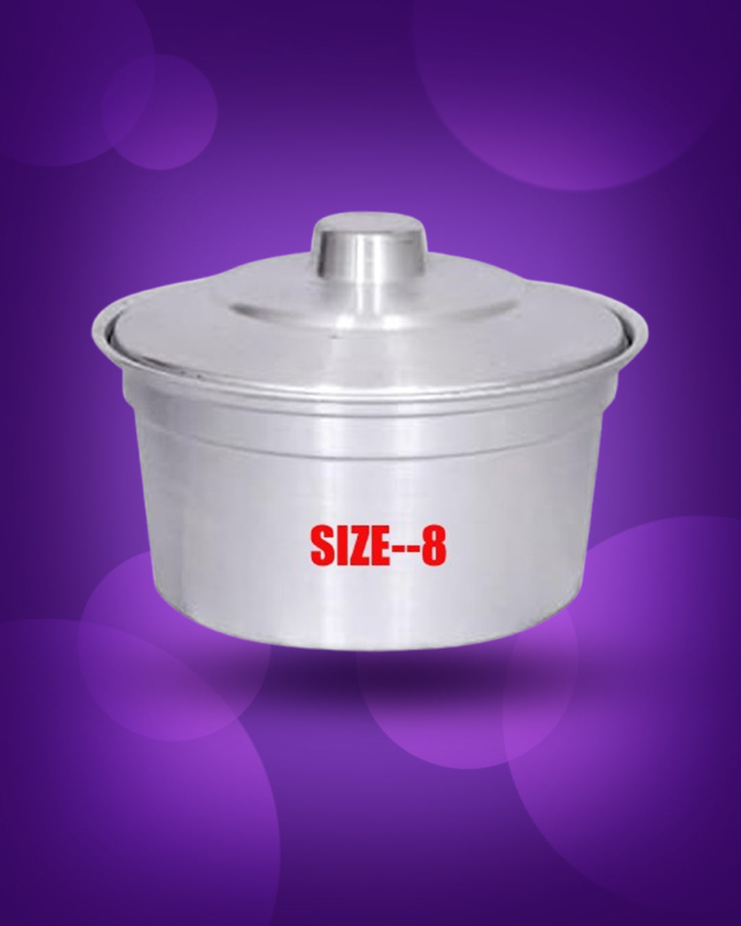 ANCHOR ALUMINUM COOKING POT SIZE- 8
