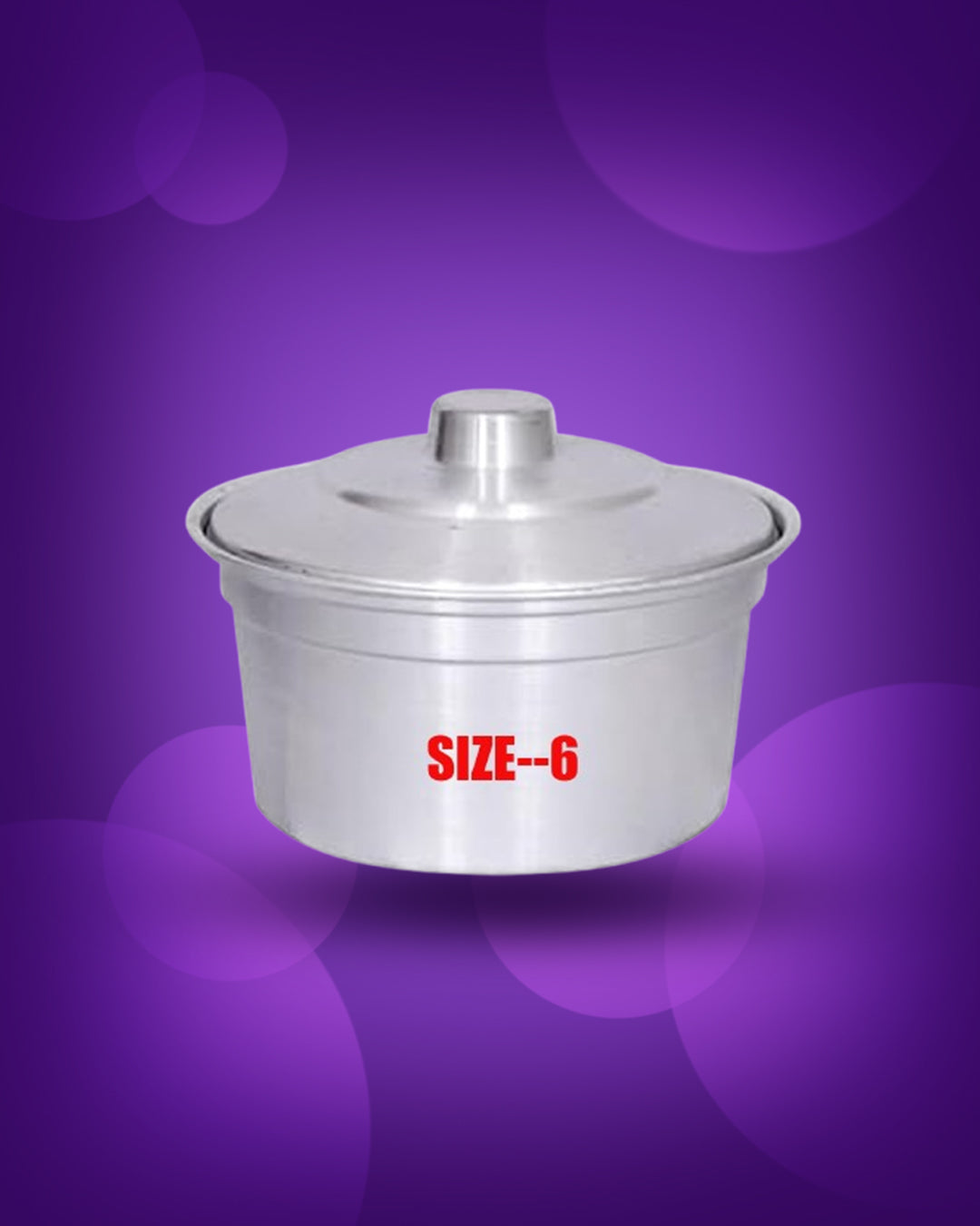 ANCHOR ALUMINUM COOKING POT SIZE- 6