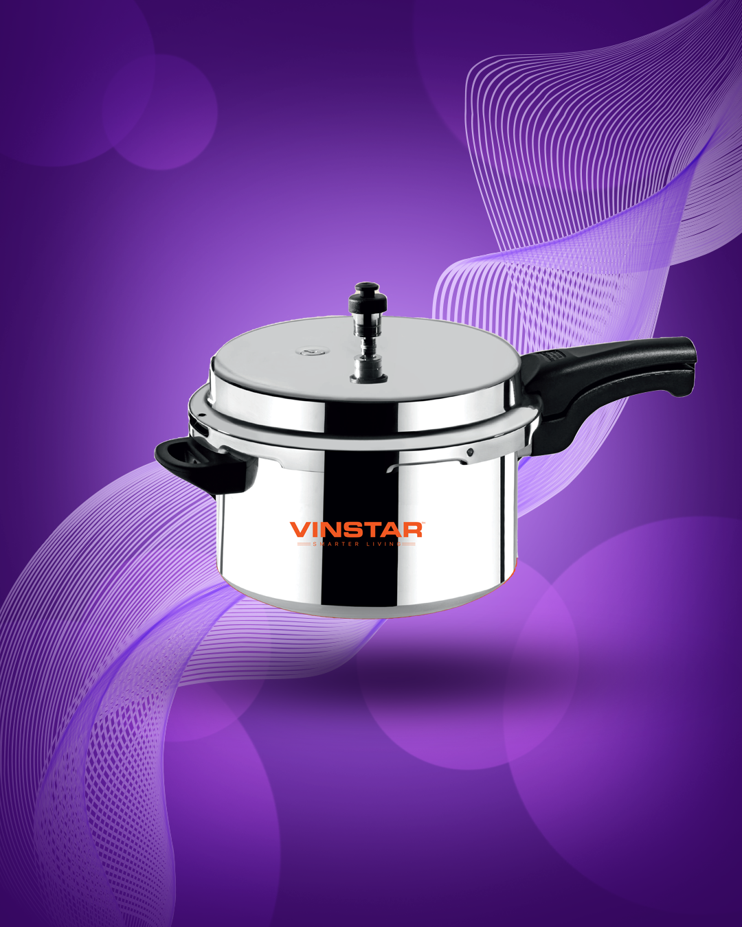 VINSTAR PRESSURE COOKER 7.5 LTRS-VSPC-7575