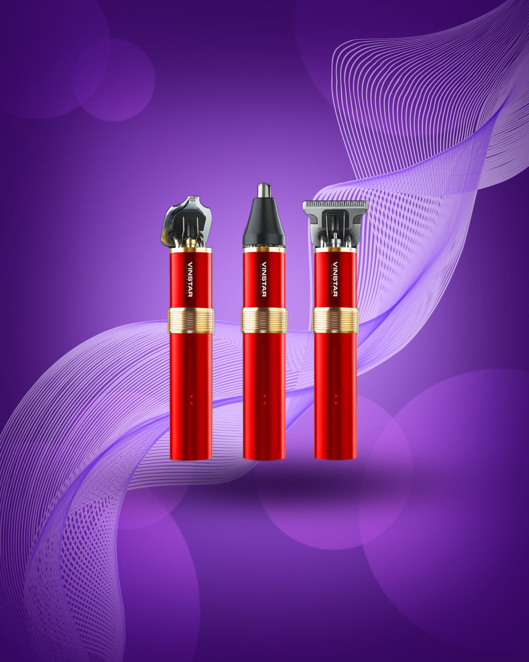 VINSTAR RE-CHARGABLE 3 IN1 GROOMING KIT-VST-3036