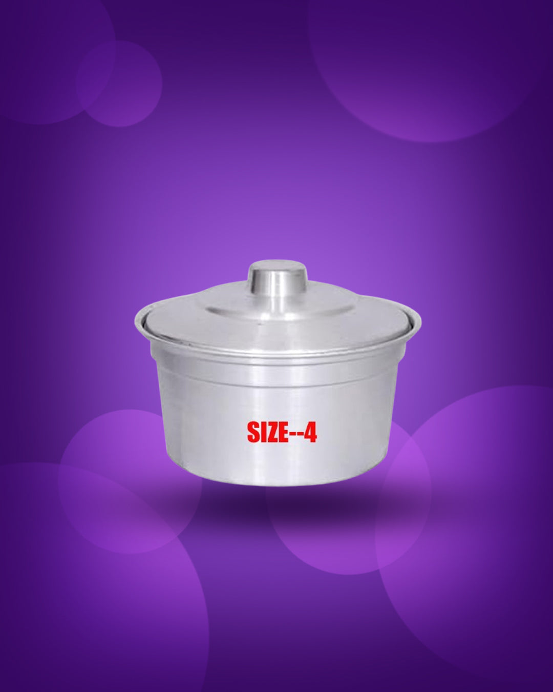 ANCHOR ALUMINUM COOKING POT SIZE- 4